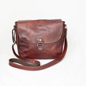 Vintage Jack Georges Genuine Leather Bag